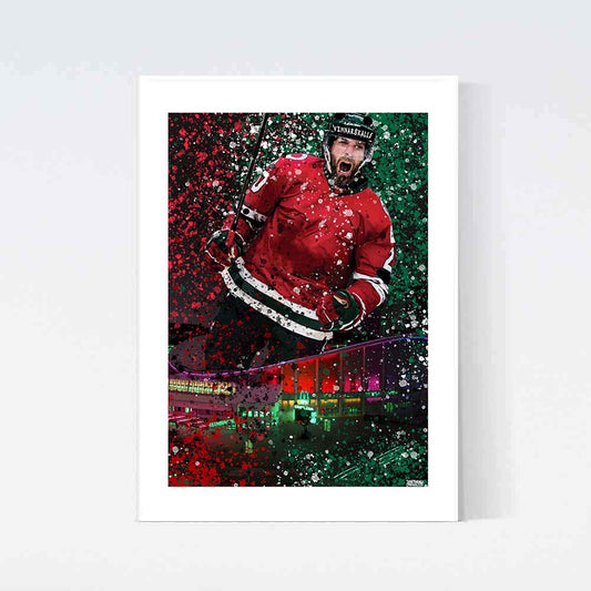 Vinnarskalle Hockey Poster