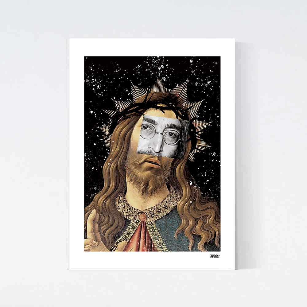 John Lennon Jesus Poster