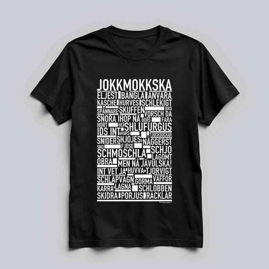 Jokkmokkska Dialekt Text T-shirt