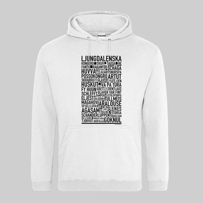 Ljungdalenska Dialekt Text Hoodie