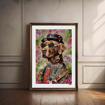 Royal Dog Poster