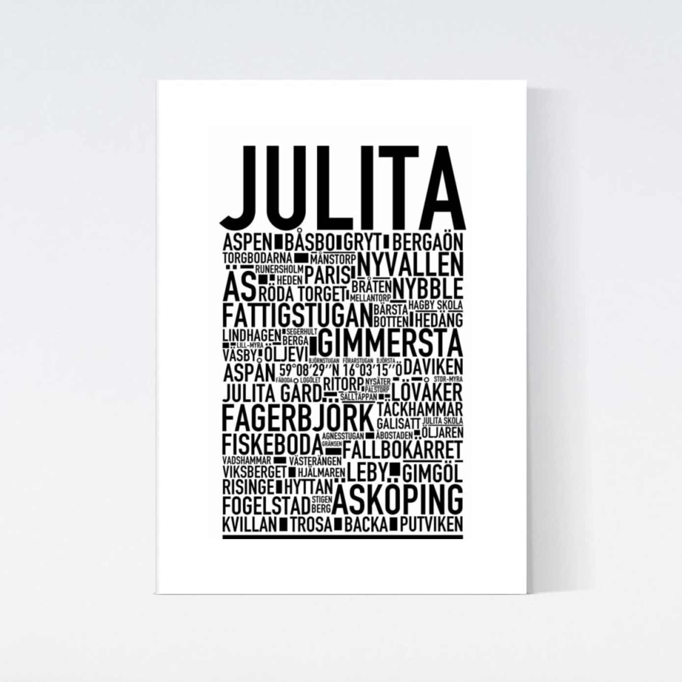 Julta Text Poster