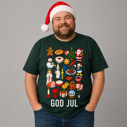 Svenska Julklassiker God Jul T-shirt