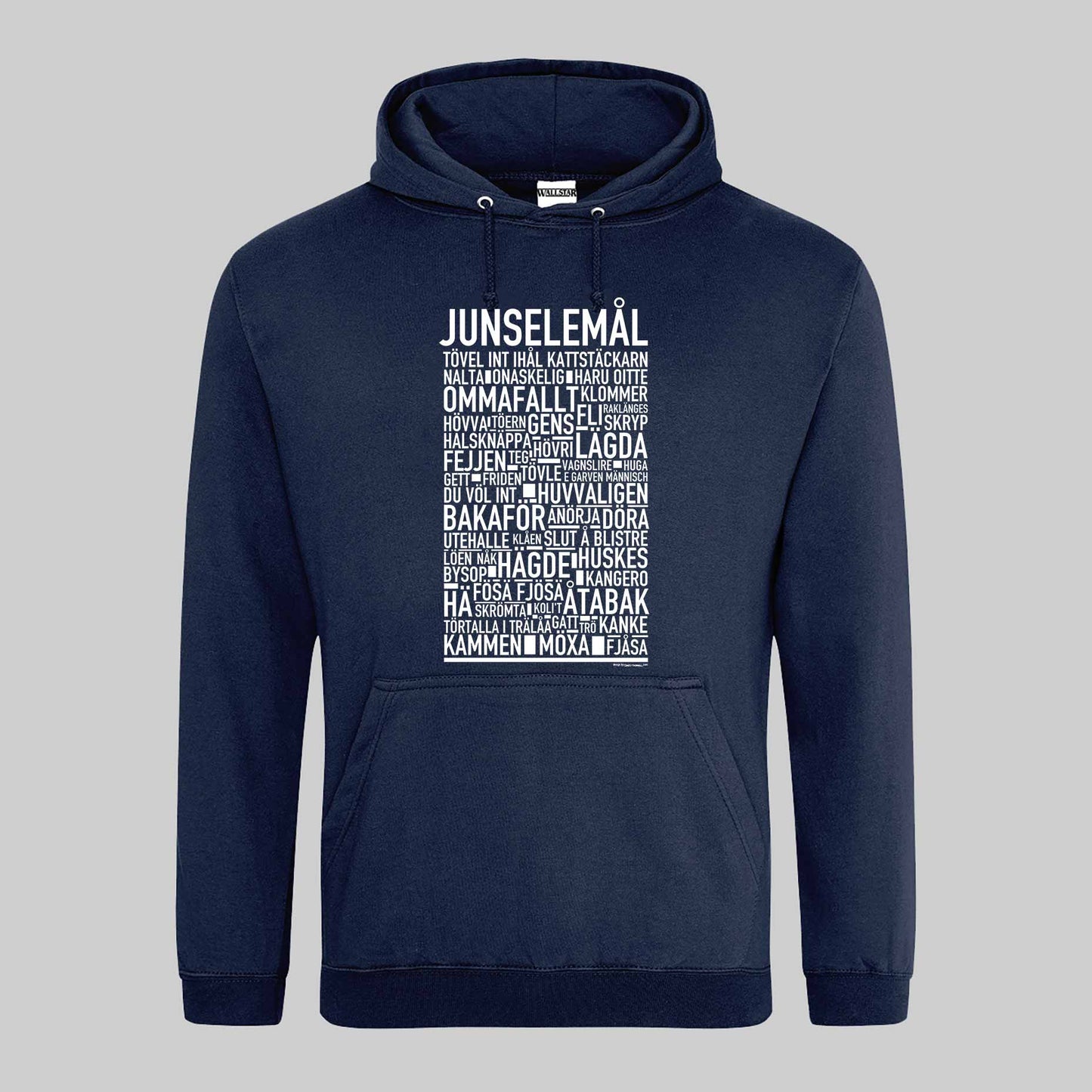 Junselemål Dialekt Text Hoodie