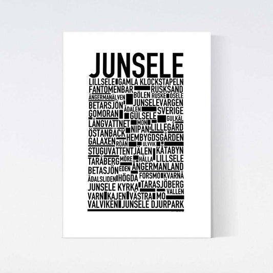 Junsele Text Poster