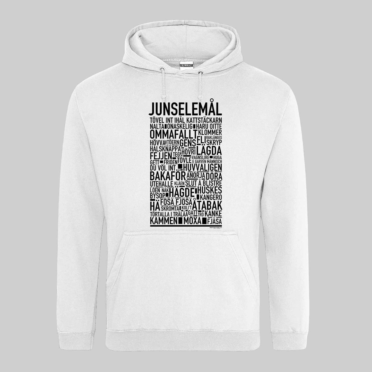 Junselemål Dialekt Text Hoodie