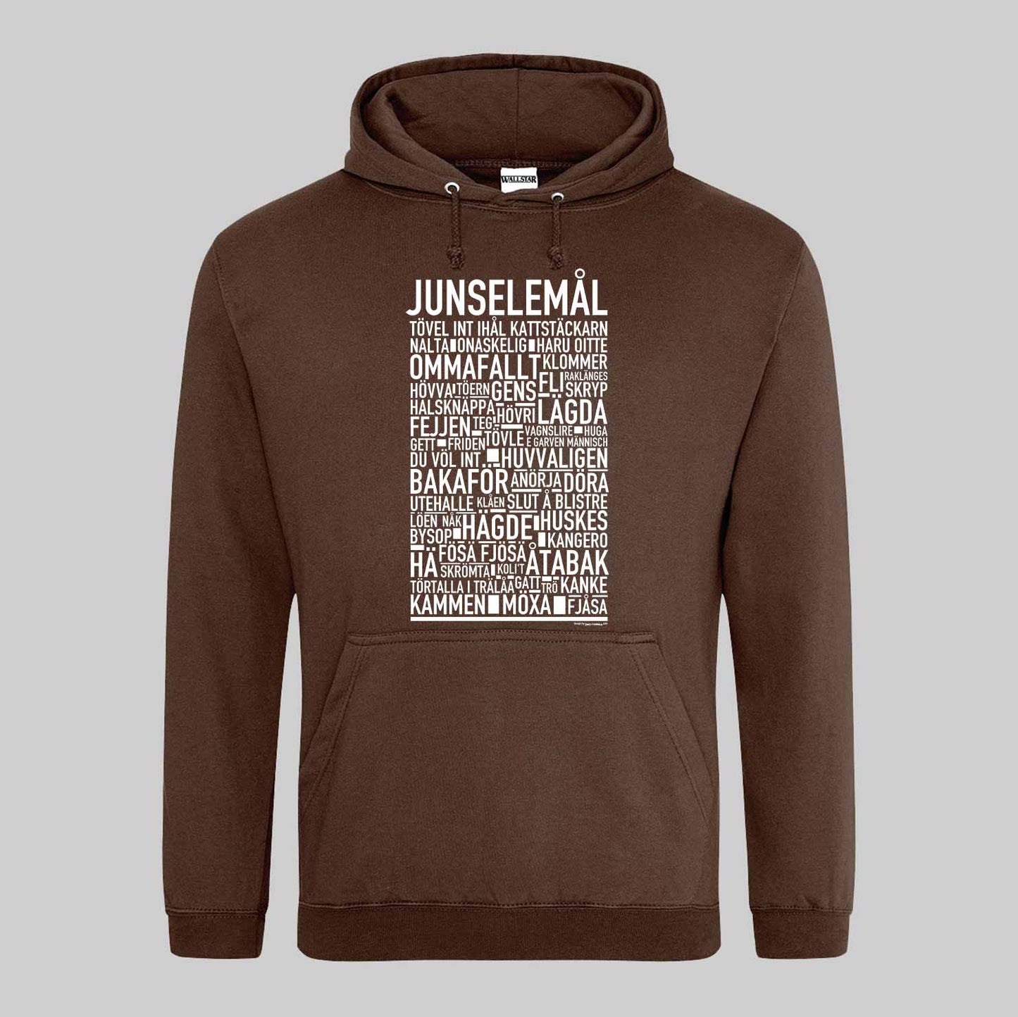 Junselemål Dialekt Text Hoodie