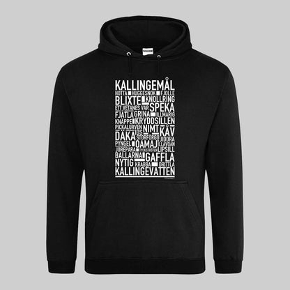 Kallingemål Dialekt Text Hoodie