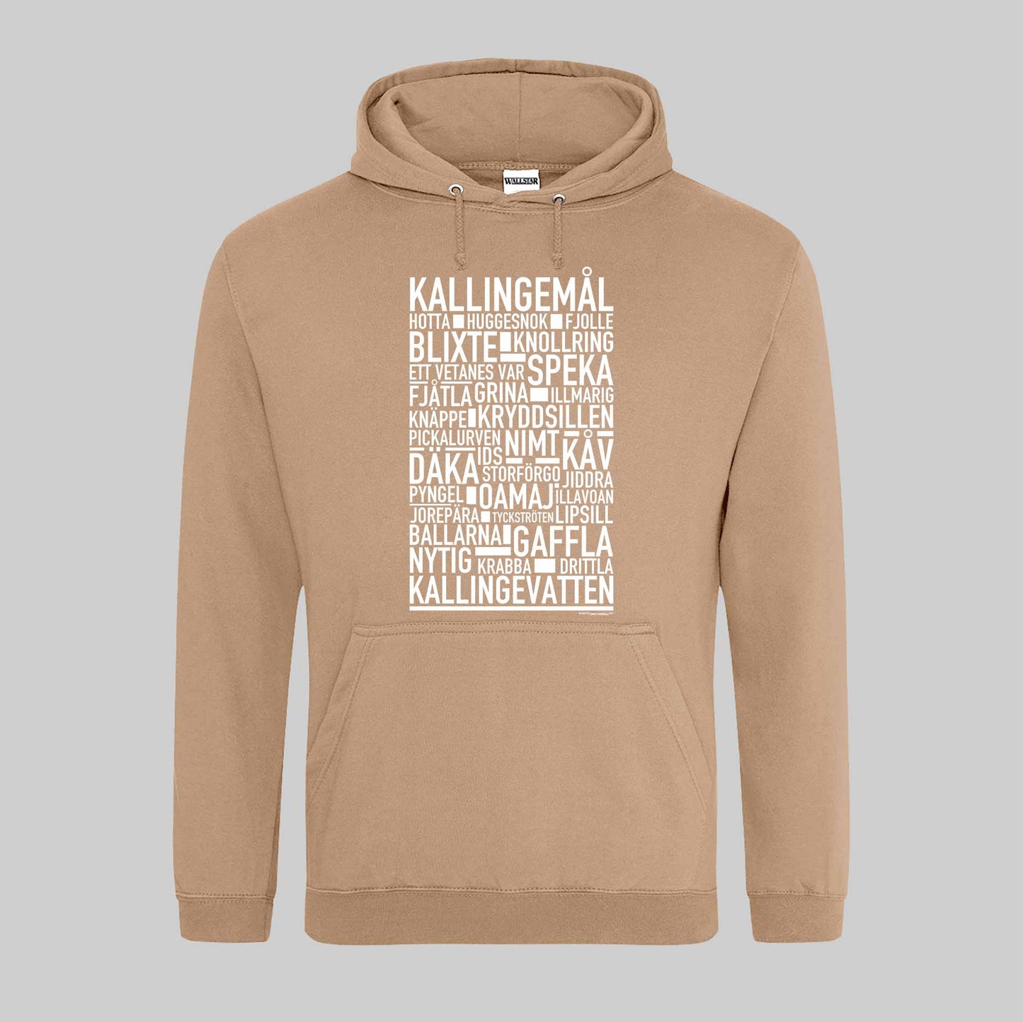 Kallingemål Dialekt Text Hoodie