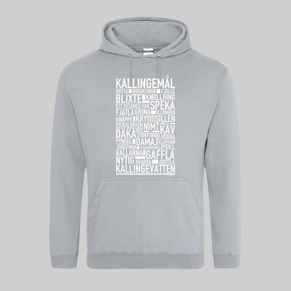 Kallingemål Dialekt Text Hoodie