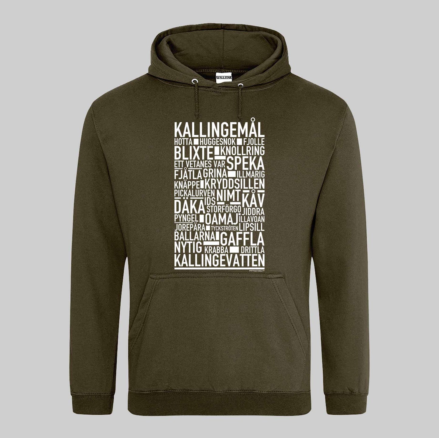 Kallingemål Dialekt Text Hoodie