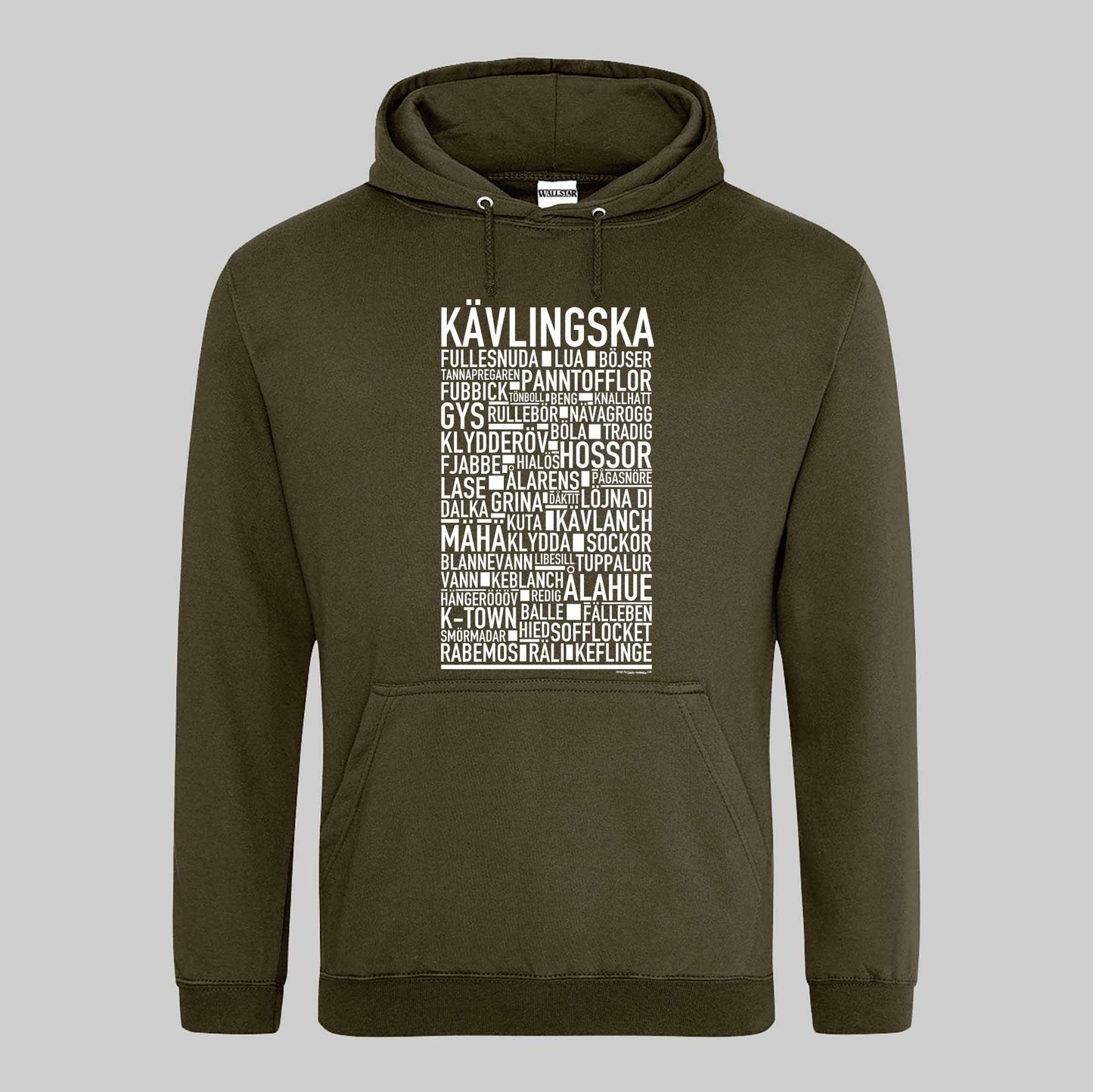 Kävlingska Dialekt Text Hoodie