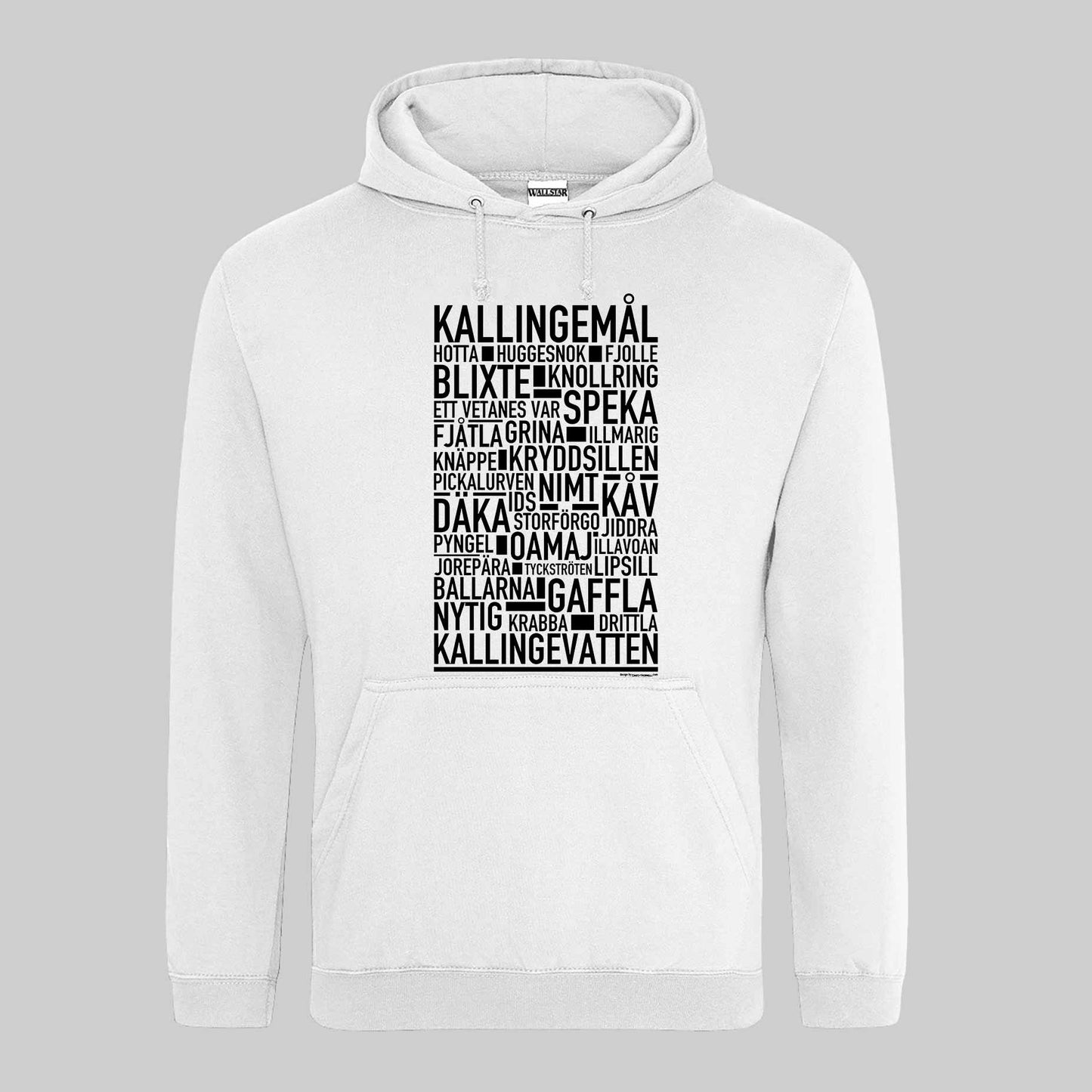 Kallingemål Dialekt Text Hoodie