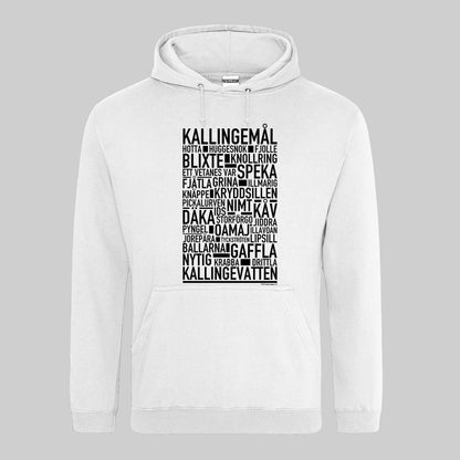 Kallingemål Dialekt Text Hoodie