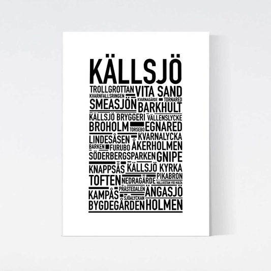 Källsjö Text Poster