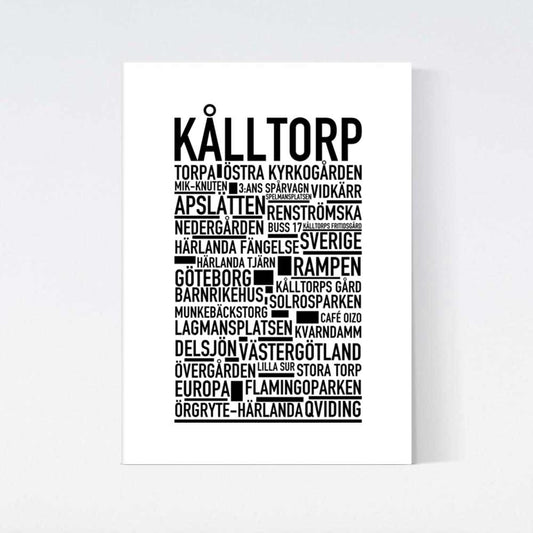 Kålltorp Text Poster