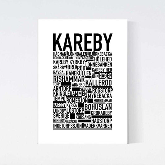 Kareby Text Poster