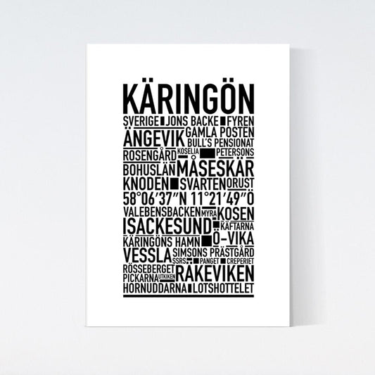 Käringön Text Poster