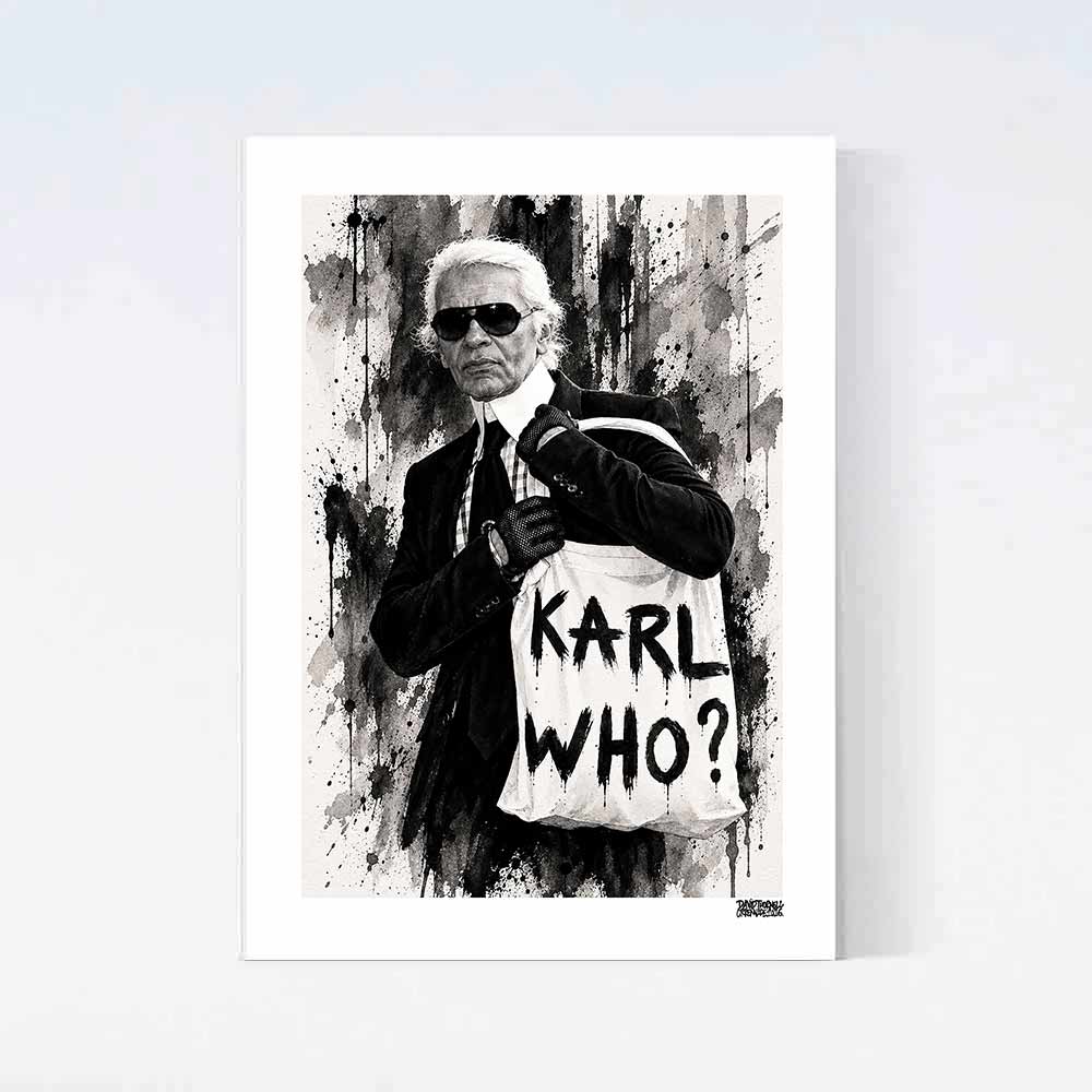 Karl Lagerfeld Poster
