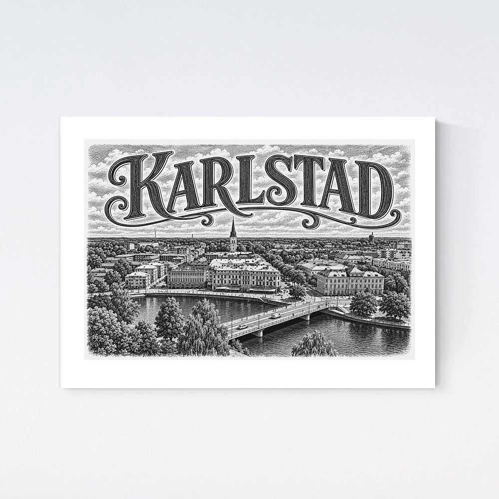 Karlstad Nostalgi Poster
