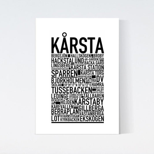Kårsta Text Poster
