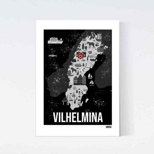 Vilhelmina Sweden Poster