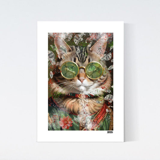 Majestic Cat Poster