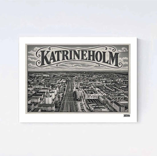 Katrineholm Nostalgi Poster