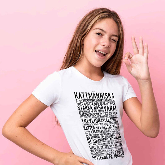 Kattmänniska Barn T-shirt