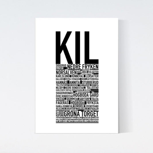 Kil Text Poster