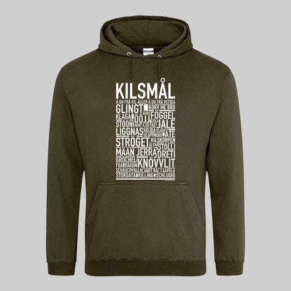 Kilsmål Dialekt Text Hoodie