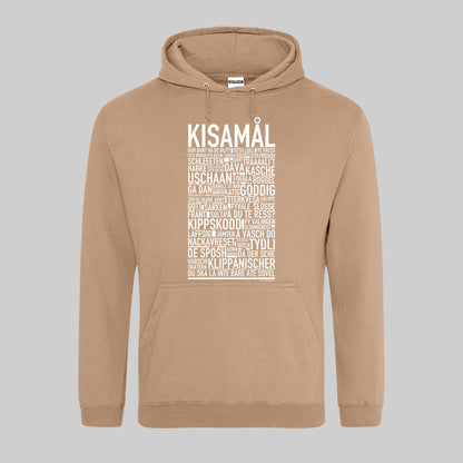 Kisamål Dialekt Text Hoodie