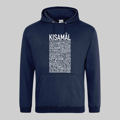 Kisamål Dialekt Text Hoodie