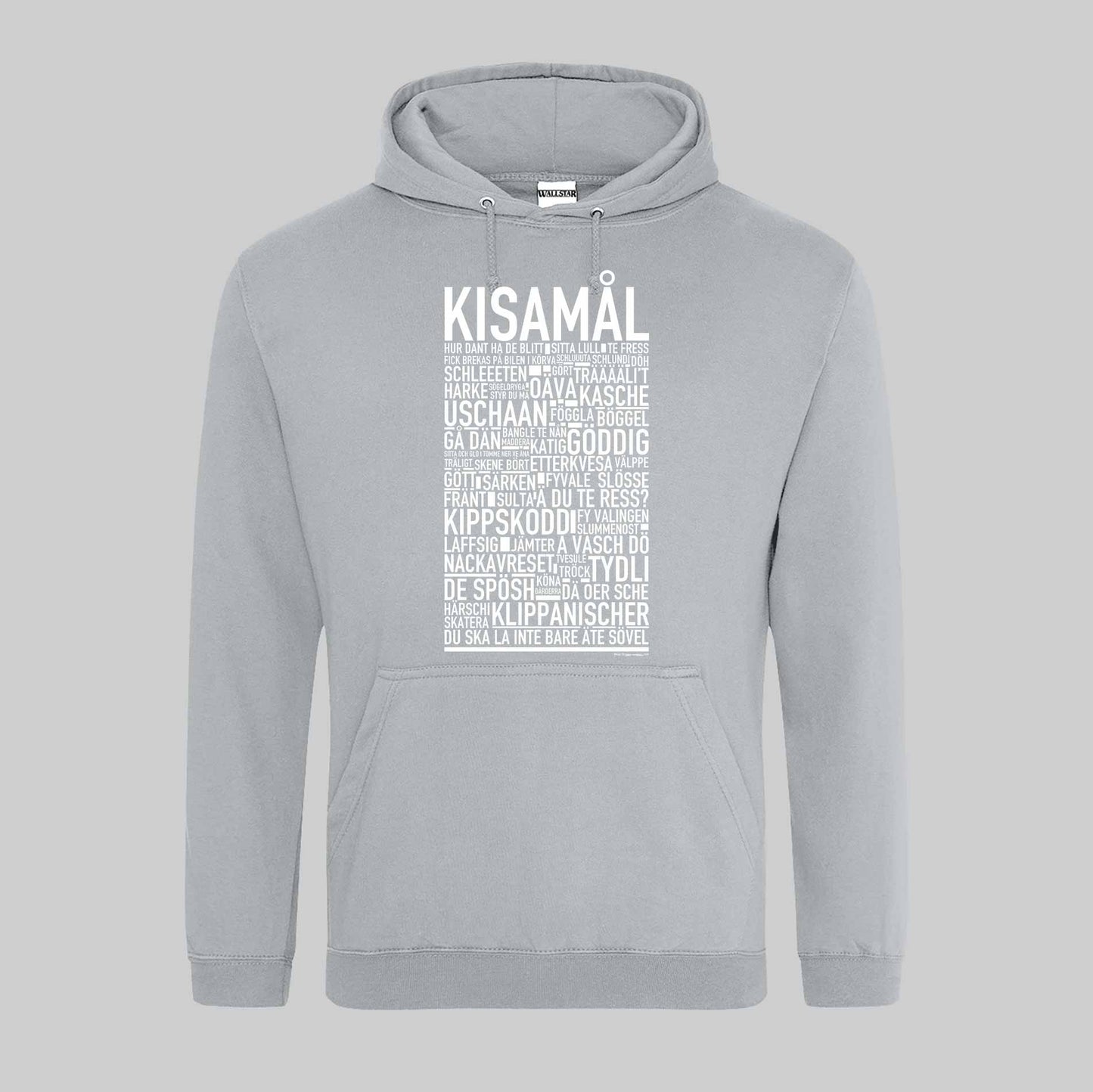 Kisamål Dialekt Text Hoodie