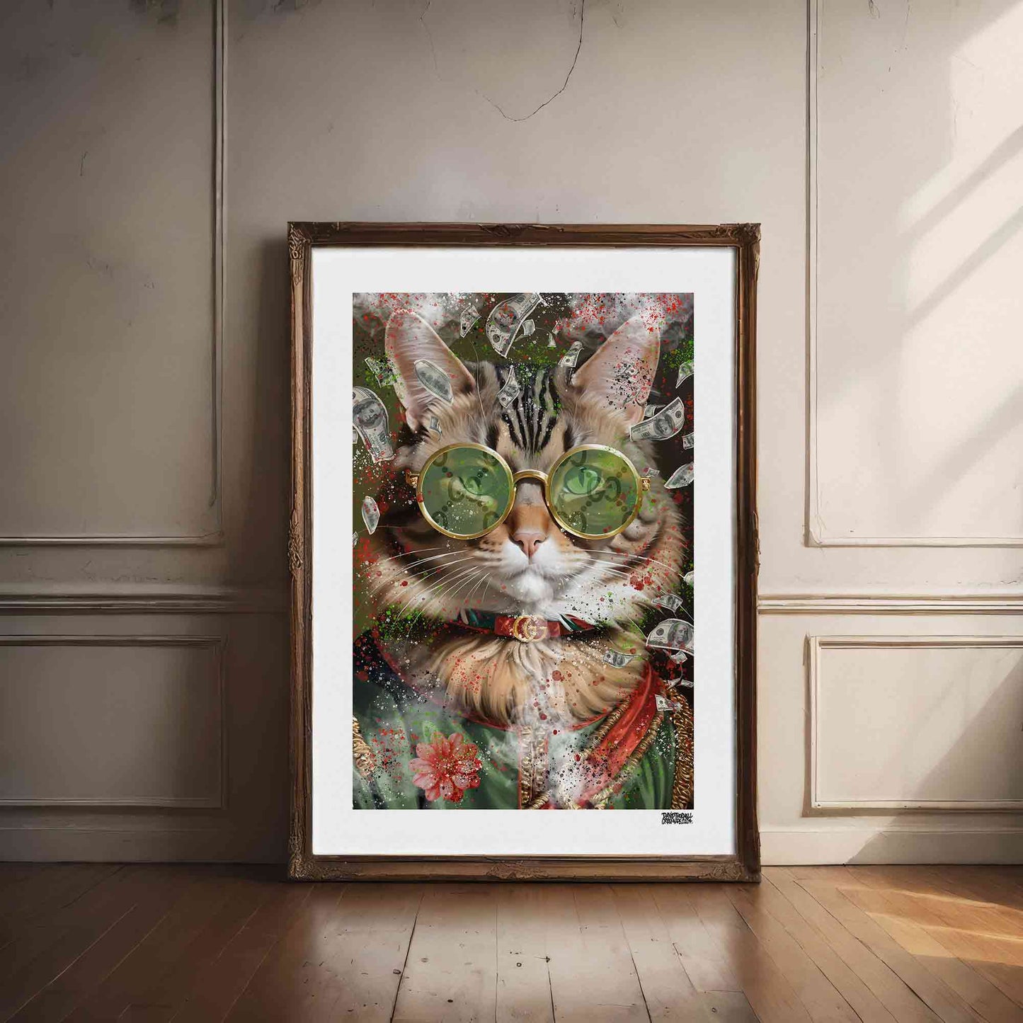 Majestic Cat Poster