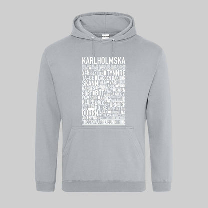 Karlholmska Dialekt Text Hoodie