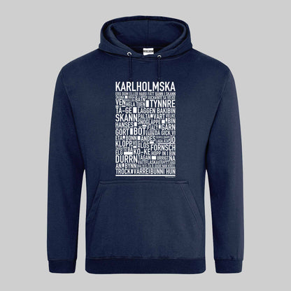 Karlholmska Dialekt Text Hoodie