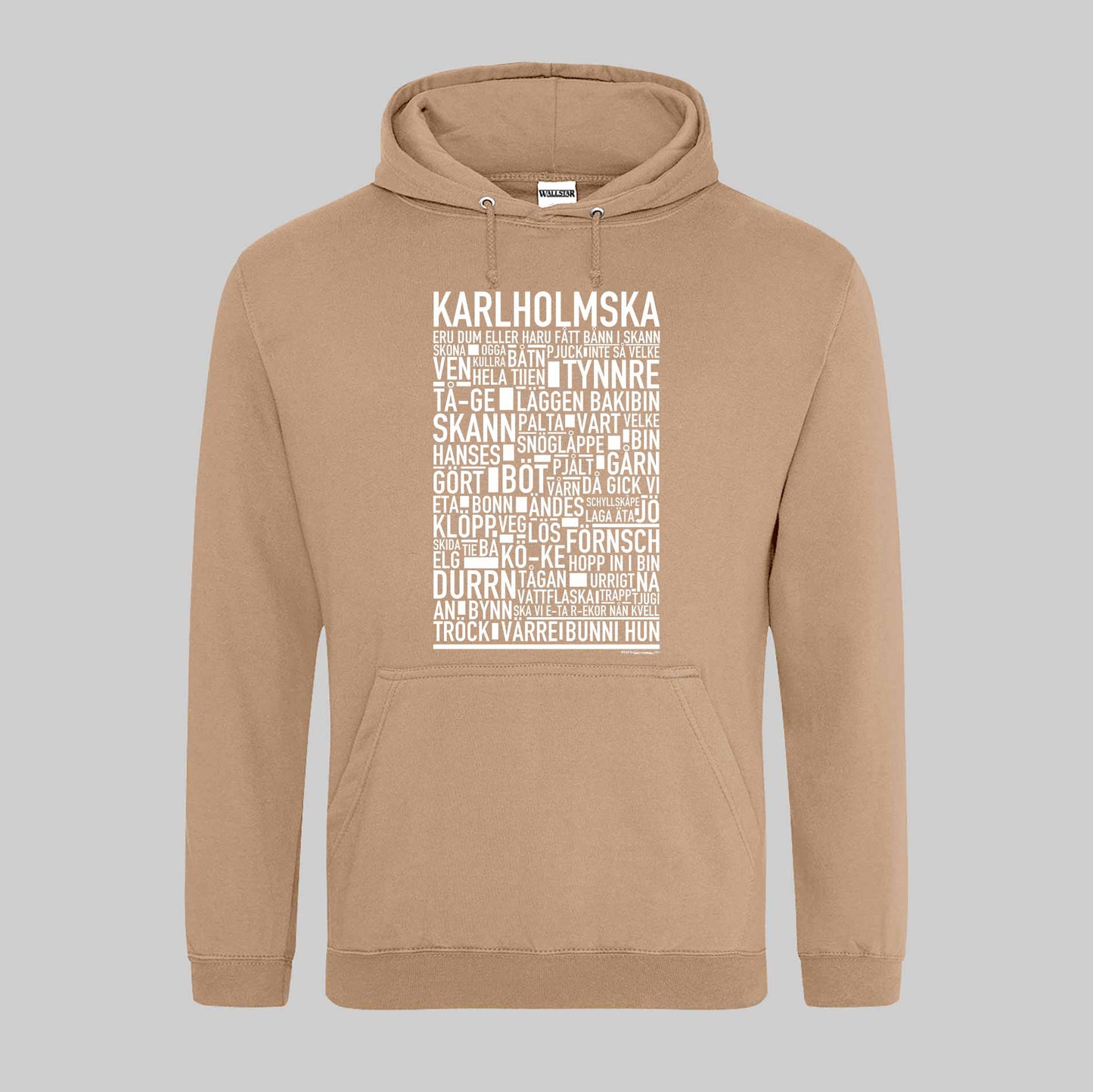 Karlholmska Dialekt Text Hoodie