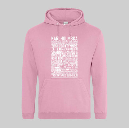 Karlholmska Dialekt Text Hoodie