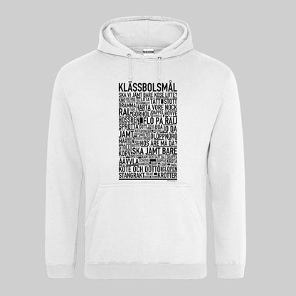 Klässbolsmål Dialekt Text Hoodie