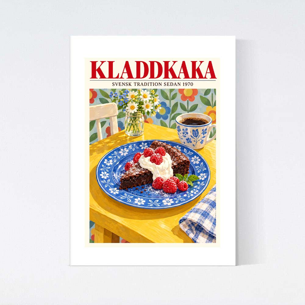 Kladdkaka Poster