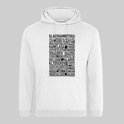 Klagshamnitiska Dialekt Text Hoodie