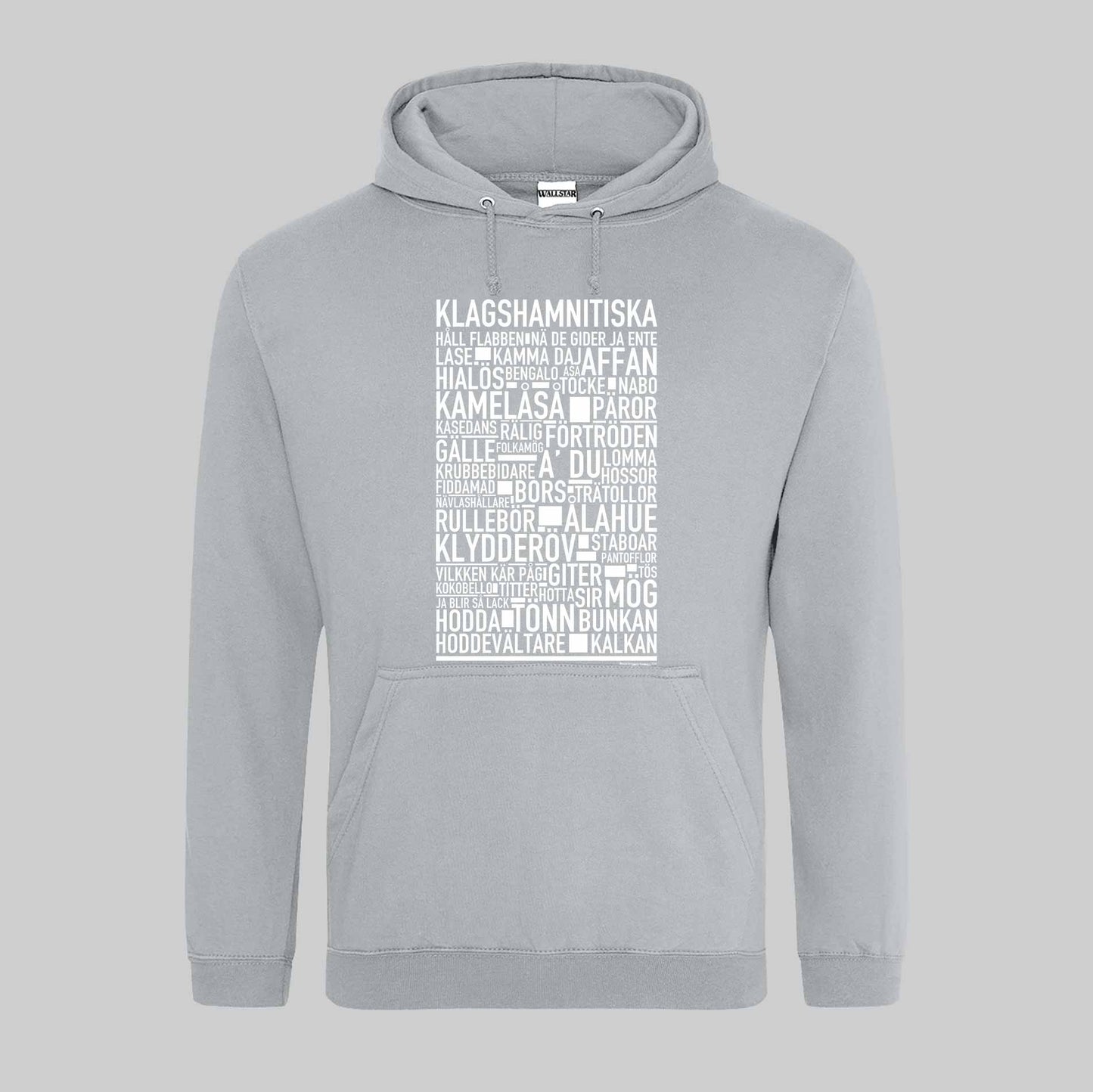 Klagshamnitiska Dialekt Text Hoodie