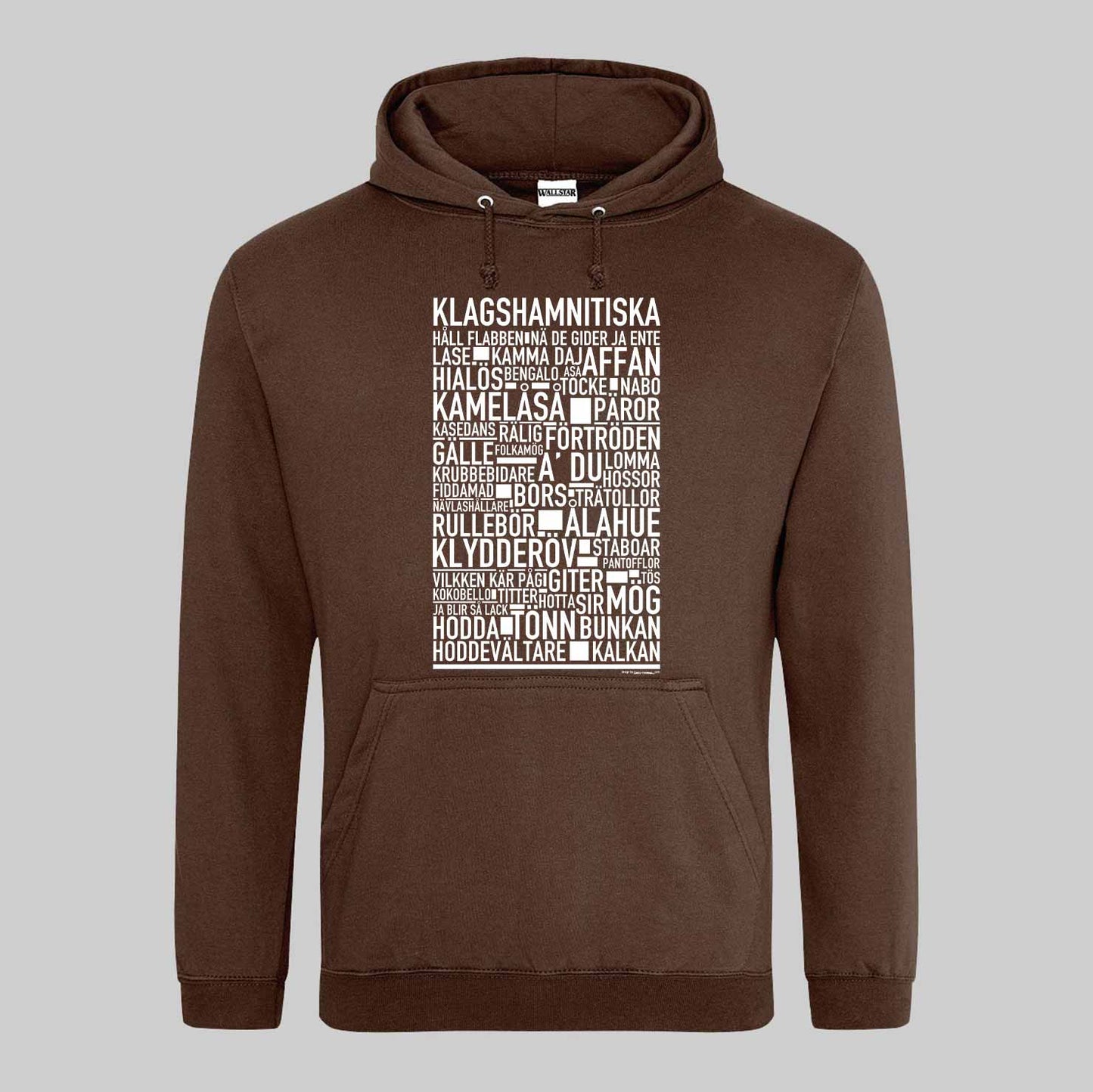 Klagshamnitiska Dialekt Text Hoodie