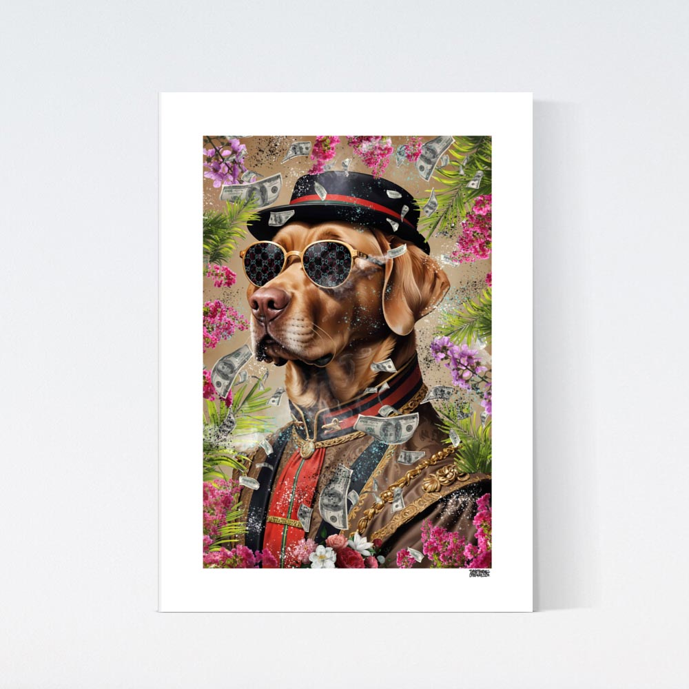 Royal Dog Poster