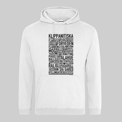 Klippanitiska Dialekt Text Hoodie