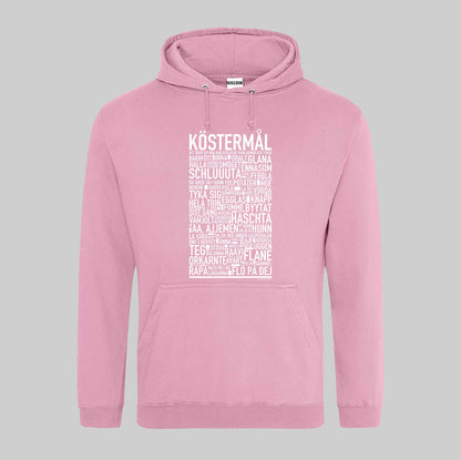 Köstermål Dialekt Text Hoodie