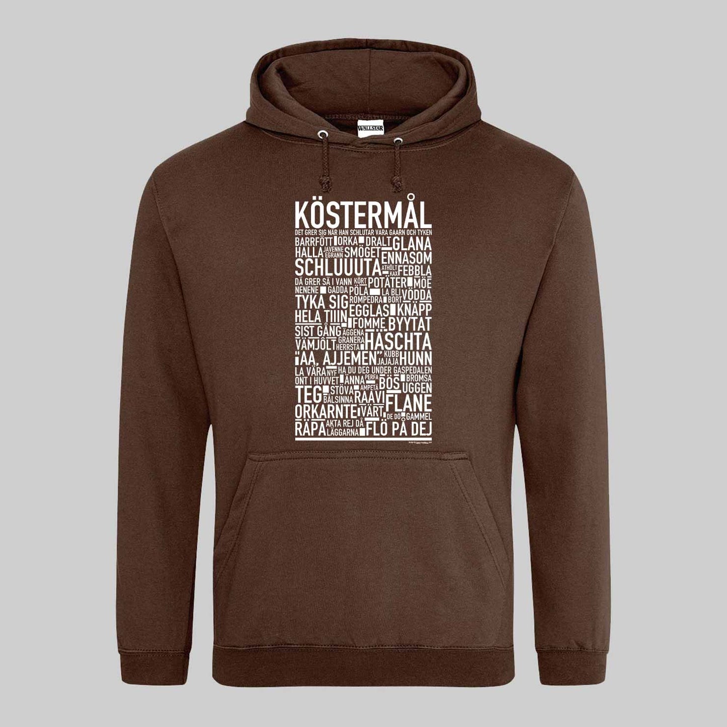 Köstermål Dialekt Text Hoodie