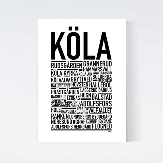 Köla Text Poster