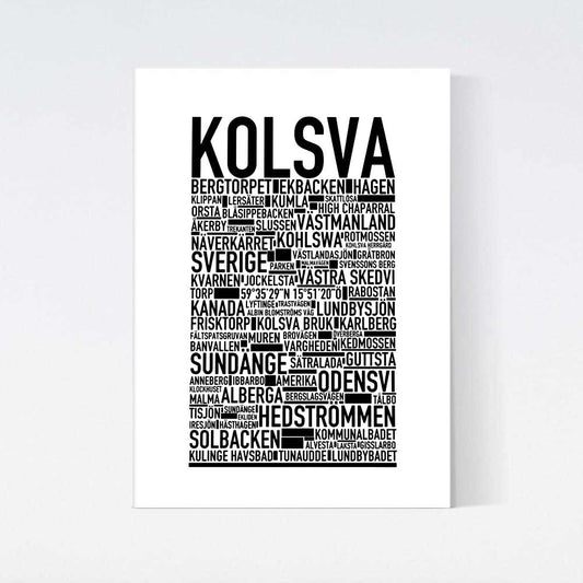 Kolsva Text Poster